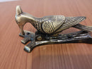 Handmade Brass Woodpecker Bird Door Knocker