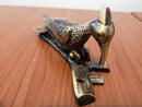 Handmade Brass Woodpecker Bird Door Knocker