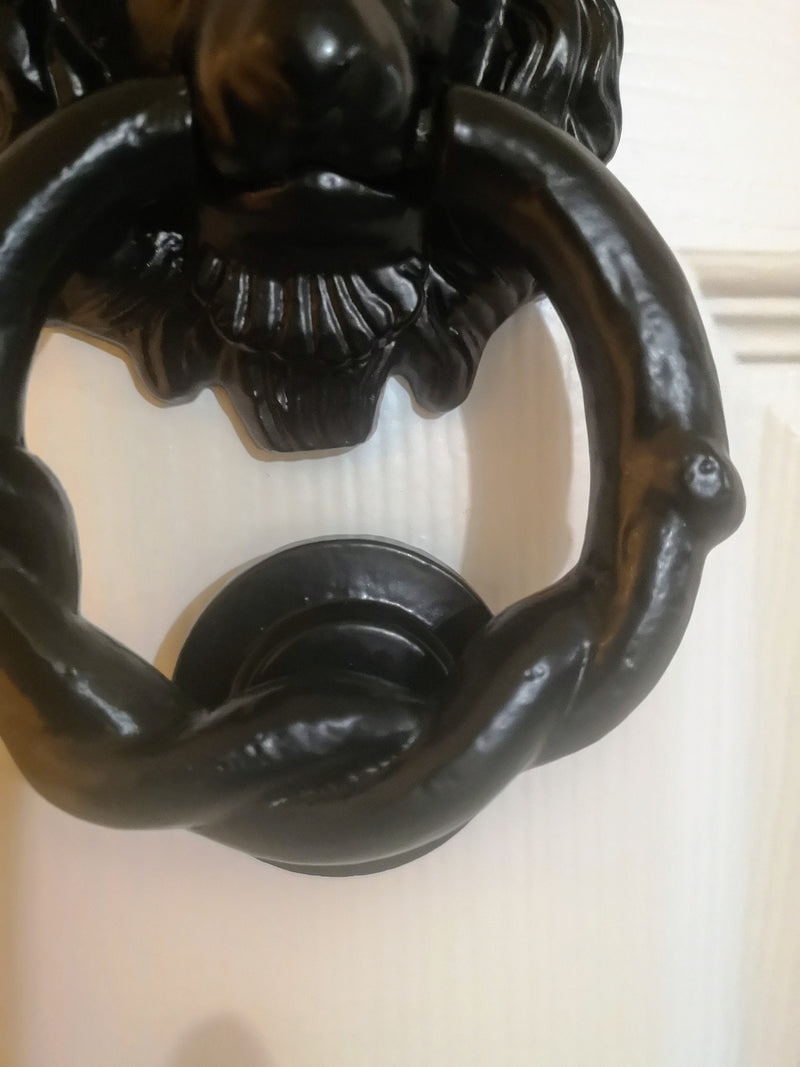 Victorian Handmade Lion Iron Door Knocker