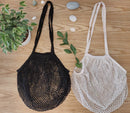 Organic Cotton Mesh Net String Reusable Shopping Bag - Zero Waste, Grocery Bag