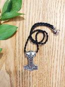 Thor's Hammer Necklace, Viking Mjolnir Pendant Necklace