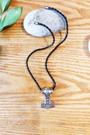 Thor's Hammer Necklace, Viking Mjolnir Pendant Necklace