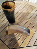 Custom Engraved Viking Horn Cup | Personalized Barware Gift