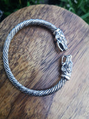 Viking Silver colour young wolf Bracelet, Game of Thrones