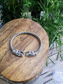 Viking Silver colour young wolf Bracelet, Game of Thrones