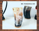 Personalised Smooth Finish Ox Horn Viking Drinking Cup