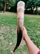 Hand engraved Large Viking Horn(18-22") Game of Thrones