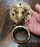 Brass Elephant Door Knocker