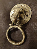 Brass Elephant Door Knocker