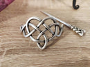 Celtic Soulmate Knot Viking Hair Sticks & Unique Hair Clip Accessories