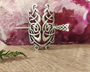 Large Celtic Knot Viking Hairpin, Viking Hair Clips, Hair Sticks, Viking Gift