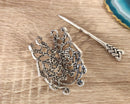 Large Celtic Knot Viking Hairpin, Viking Hair Clips, Hair Sticks, Viking Gift