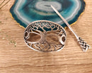 Viking Tree of life Hairpin, Viking Hair Clips, Hair Sticks