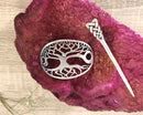 Viking Tree of life Hairpin, Viking Hair Clips, Hair Sticks