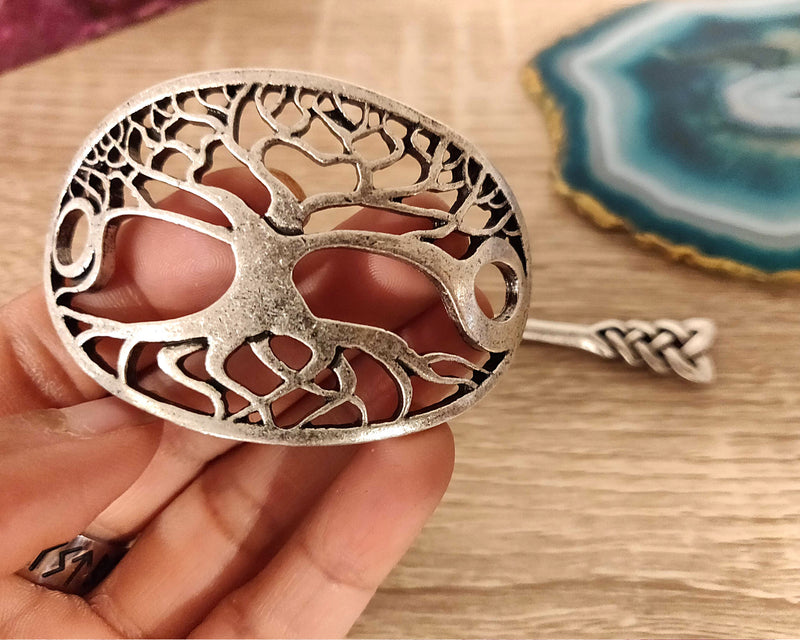 Viking Tree of life Hairpin, Viking Hair Clips, Hair Sticks