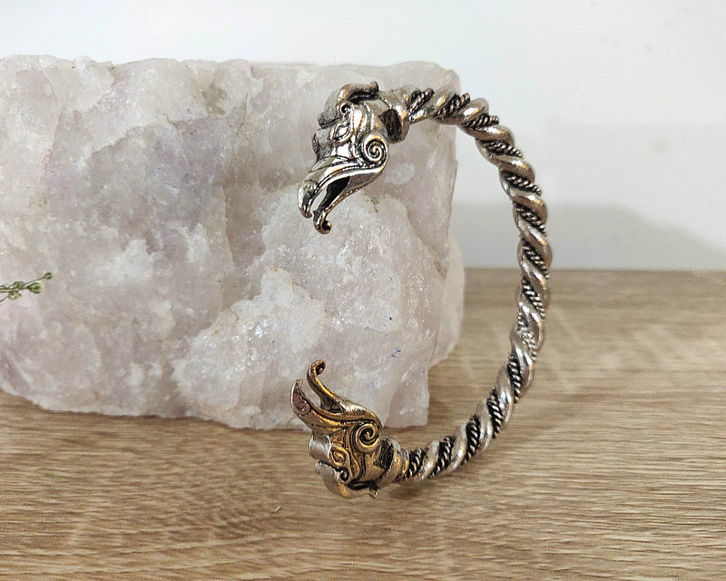 Viking Silver Colour Teen Wolf Bracelet Pattern-4