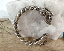 Viking Silver Colour Wolf Bracelet Pattern 2