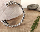 Viking Silver colour teen wolf Bracelet Pattern-1