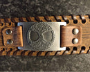 Viking Tree of Life Wristband Nordic Symbol Brown Leather Bracelet, Gift for Him, Men's Bracelet