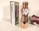Bubble Gloss Curvy Copper Water Bottle- Bubble Gloss finish, Curve Style