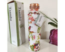 Spring Morning Copper Water Bottle, Printed Copper Bottle - Nature, Ayurveda Health Benefits