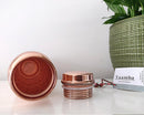 Glossy Bubble Copper Water Bottle - Bubble Design