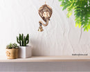 Ganesha Wall Hanging | Brass Wall Hanging | Ganesha Face Wall Decor with Bell