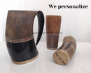 Viking Drinking Horn Set(1 pint size horn mug + 2 horn cups) - wedding gift