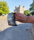 M/L/XL Hand Made Viking Drinking Horn Mug/Tankard | Best Christmas Gift