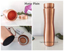 Handmade Copper Water Bottle, Personalised lid, Leakproof, Marriage Anniversary Gift