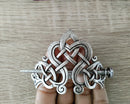 Viking Pheasant Celtic Knot Hair Pin, Norse Hair pins, Hair Clips, Hair Sticks