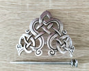 Viking Pheasant Celtic Knot Hair Pin, Norse Hair pins, Hair Clips, Hair Sticks