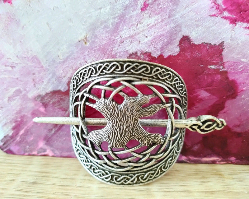 Viking Tree of life Celtic Style Hairpin, Viking Hair Clips, Hair Sticks