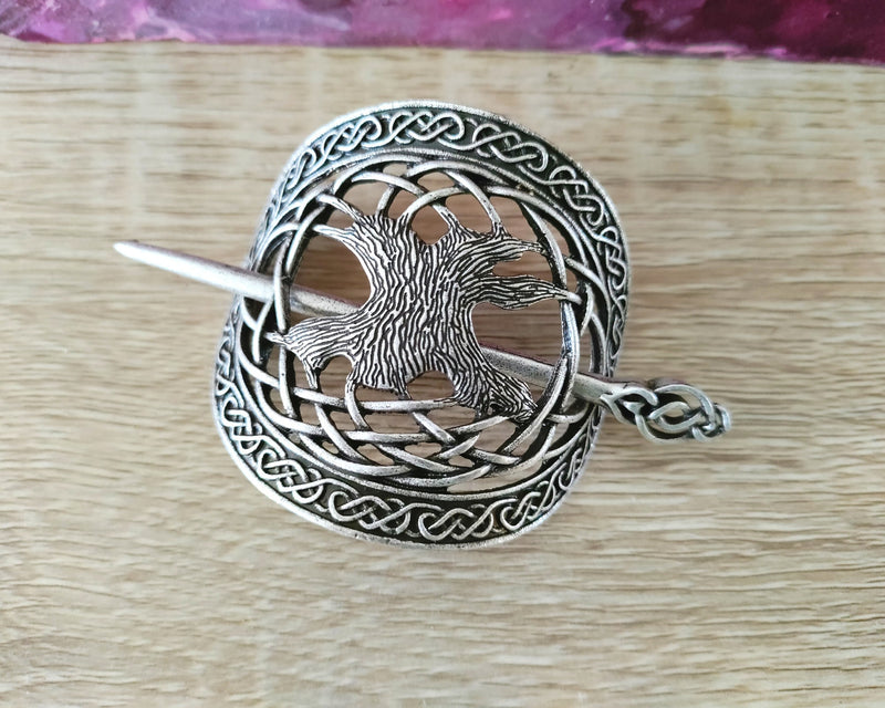 Viking Tree of life Celtic Style Hairpin, Viking Hair Clips, Hair Sticks