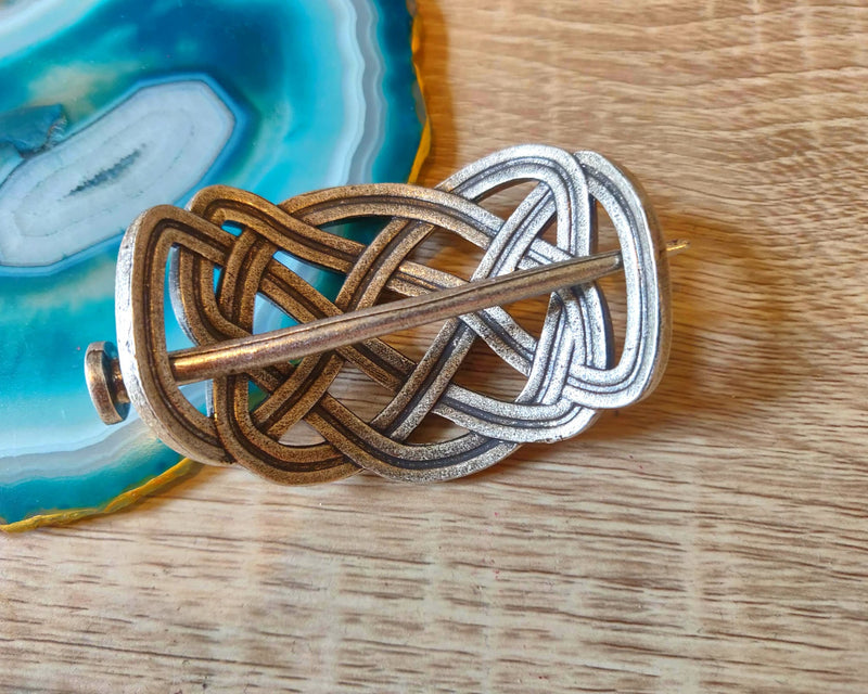 Celtic Sailor’s Knot Hair Pin, Viking Hair Clips, Women Hair Accessories