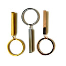 Personalised Bar keyring, Dates, Anniversary, Coordinates Personalization